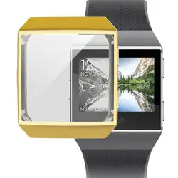 Новый ультра-тонкие и мягкие ТПУ чехол для экрана чехол для Fitbit ионной Смарт-часы