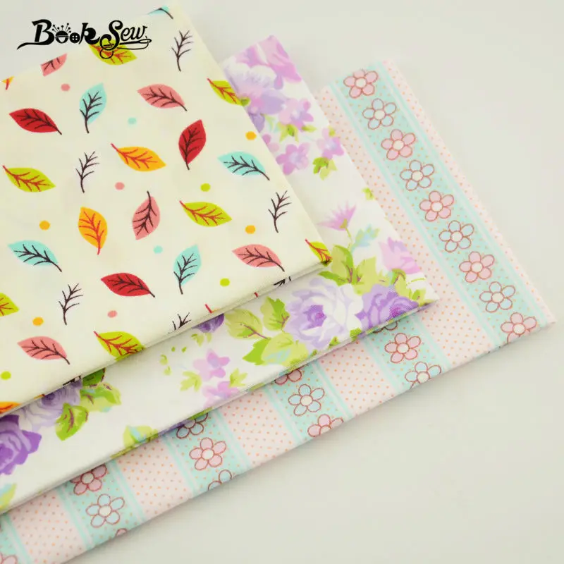 Тканевые шторы Booksew из 100% хлопка 3 шт./партия разные размеры четверть постельного