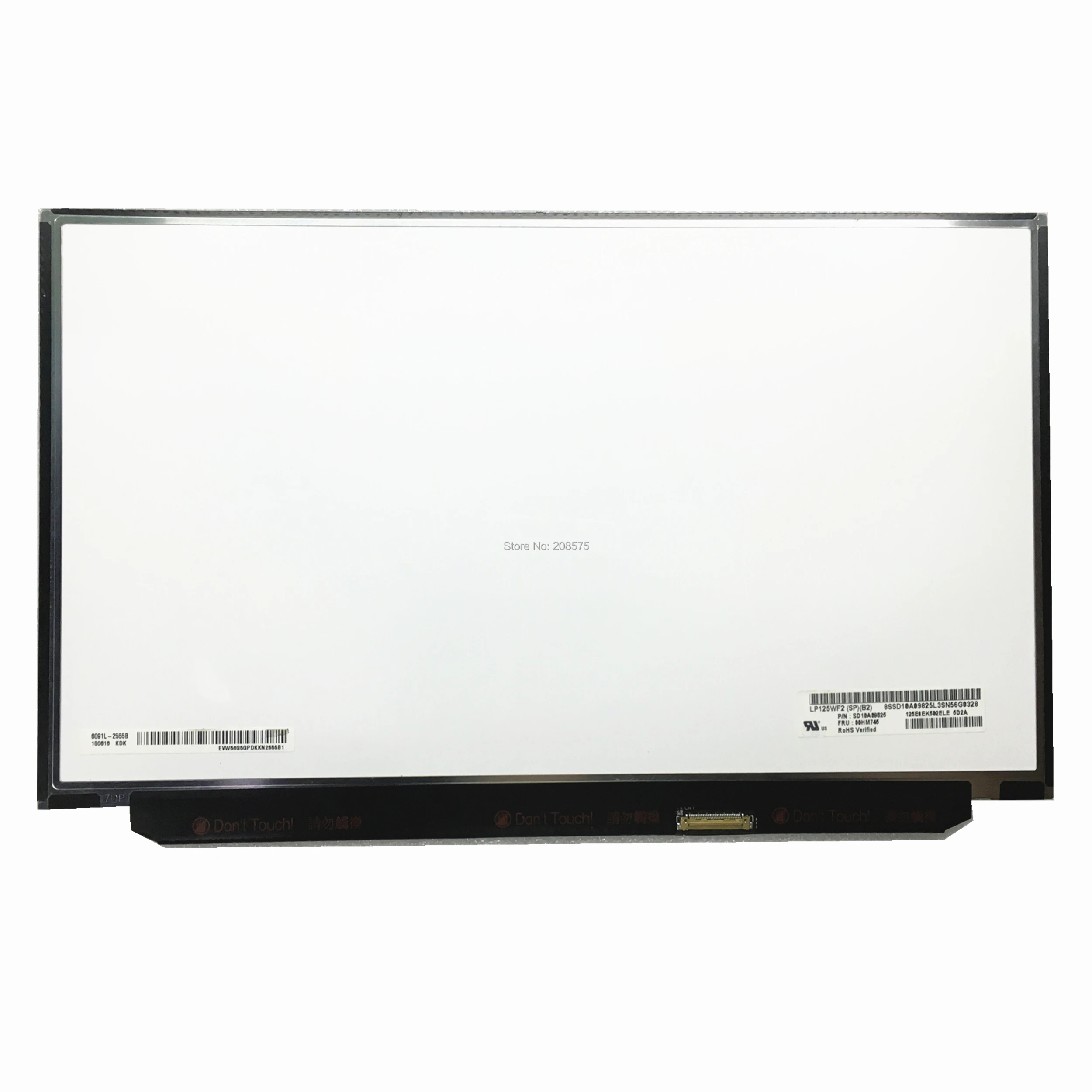 Goede Gratis Verzending LP125WF2 SPB2 LP125WF2 SPB2 Fit voor Lenovo Thinkpad X240 X250 X260 X270 X280 FHD IPS Laptop Lcd scherm 1920*1080