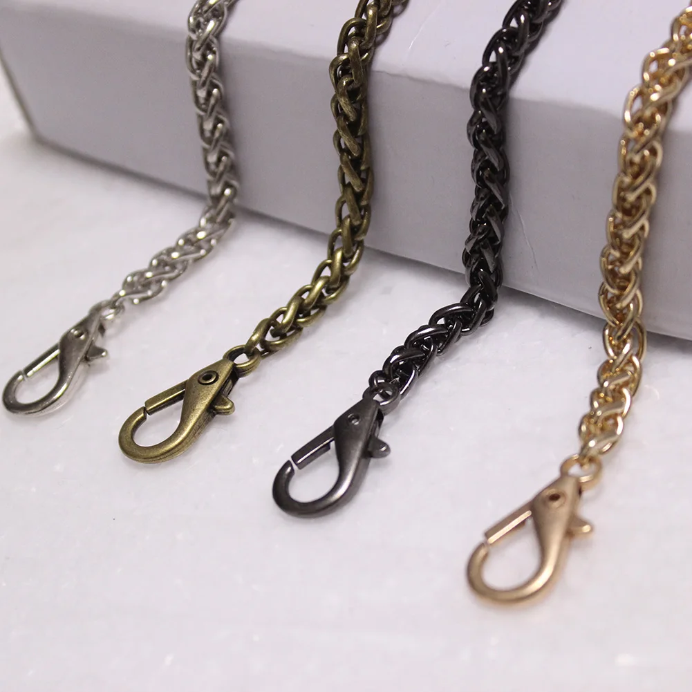 

2020 Lantern Chain Shoulder Bag Strap Replacement 40-120cm Women Handbag Crossbody Purse Chain Gold Silver Accessories For Bags
