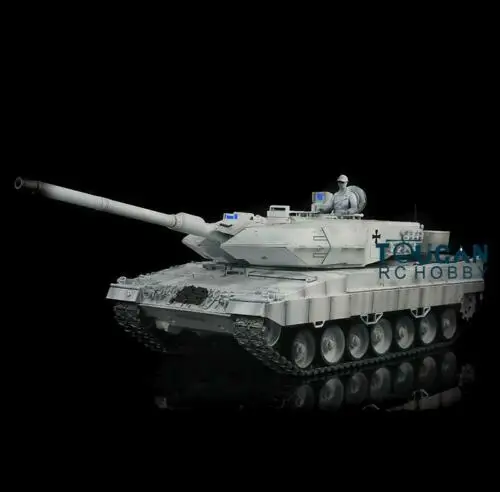 Henglong 1/16 снег 6,0 материнская плата инфракрасный бой Leopard2A6 rc Танк 3889 отдача ствола металлический трек W/Link TH12790