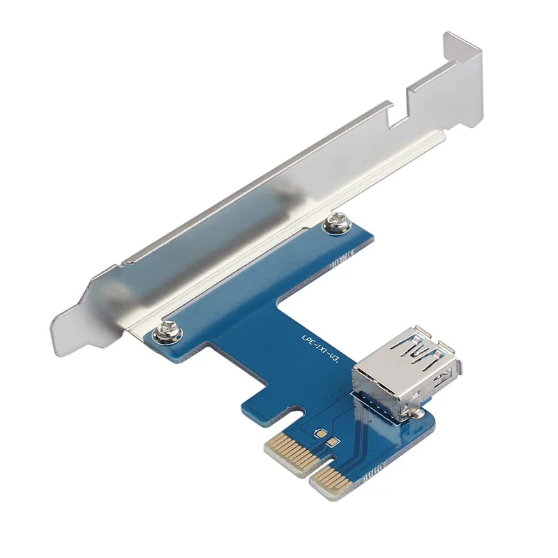 Плата расширения PCI Express E 1X слоты 1 4 слоя + кабель USB 3 0 для майнинга|Соединители| |