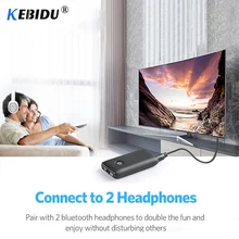 Kebidu 2 в 1 Bluetooth передатчик и приемник 3,5 мм Aux стереомузыка, Bluetooth 5,0 B10 Беспроводной A2DP Bluetooth аудио адаптер
