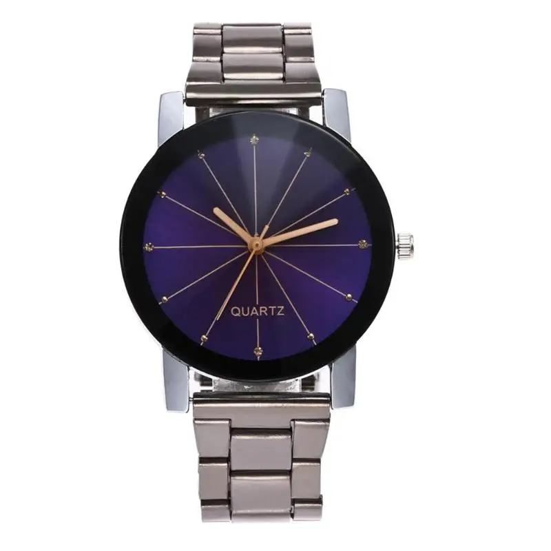 

2019 Watch Men Unisex Quartz Sport Military Stainless Steel Dial Leather Band WristWatch Men Women Watch Clock Gift
