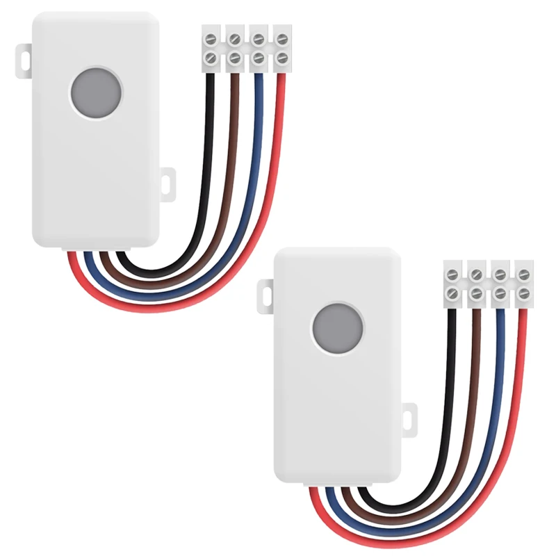 

New-For BroadLink 2Pcs Sc1 Home Automation Modules Smart Switch Wifi App 2.4Ghz Control Box Timing Wireless Remote Control 250