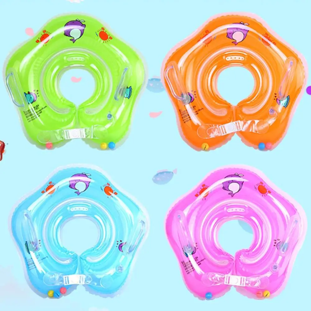 Детское напольное кольцо для плавания детское надувное кольцо для шеи двойная воздушная сумка спасательный буй поплавковое оборудование с рисунком