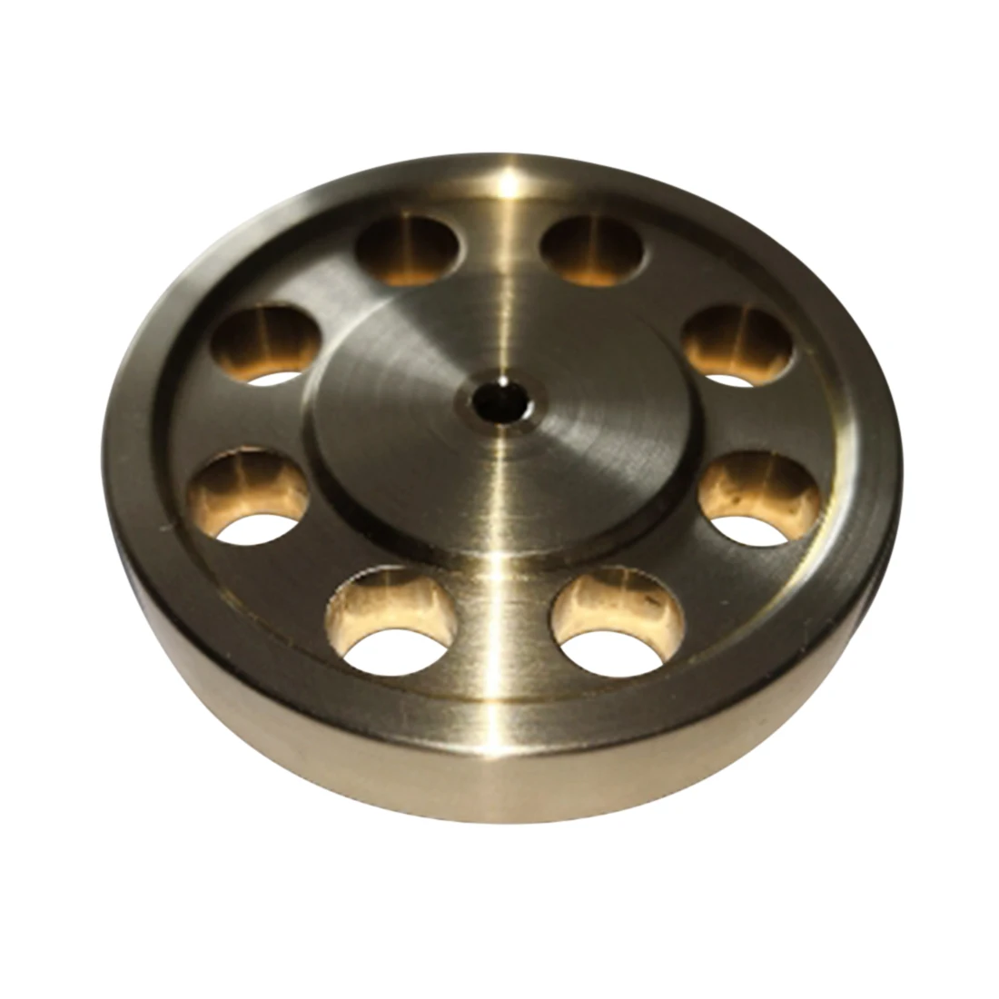 44mm Diameter 3mm Center Bore 8Hole DIY Accessory Brass Flywheel for