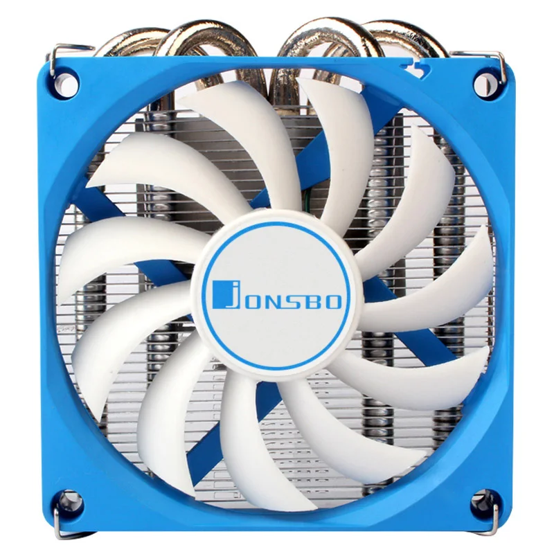 Jonsbo Hp 400 4 тепловые трубы понижающее давление ЦП радиатор 9 см бесшумные