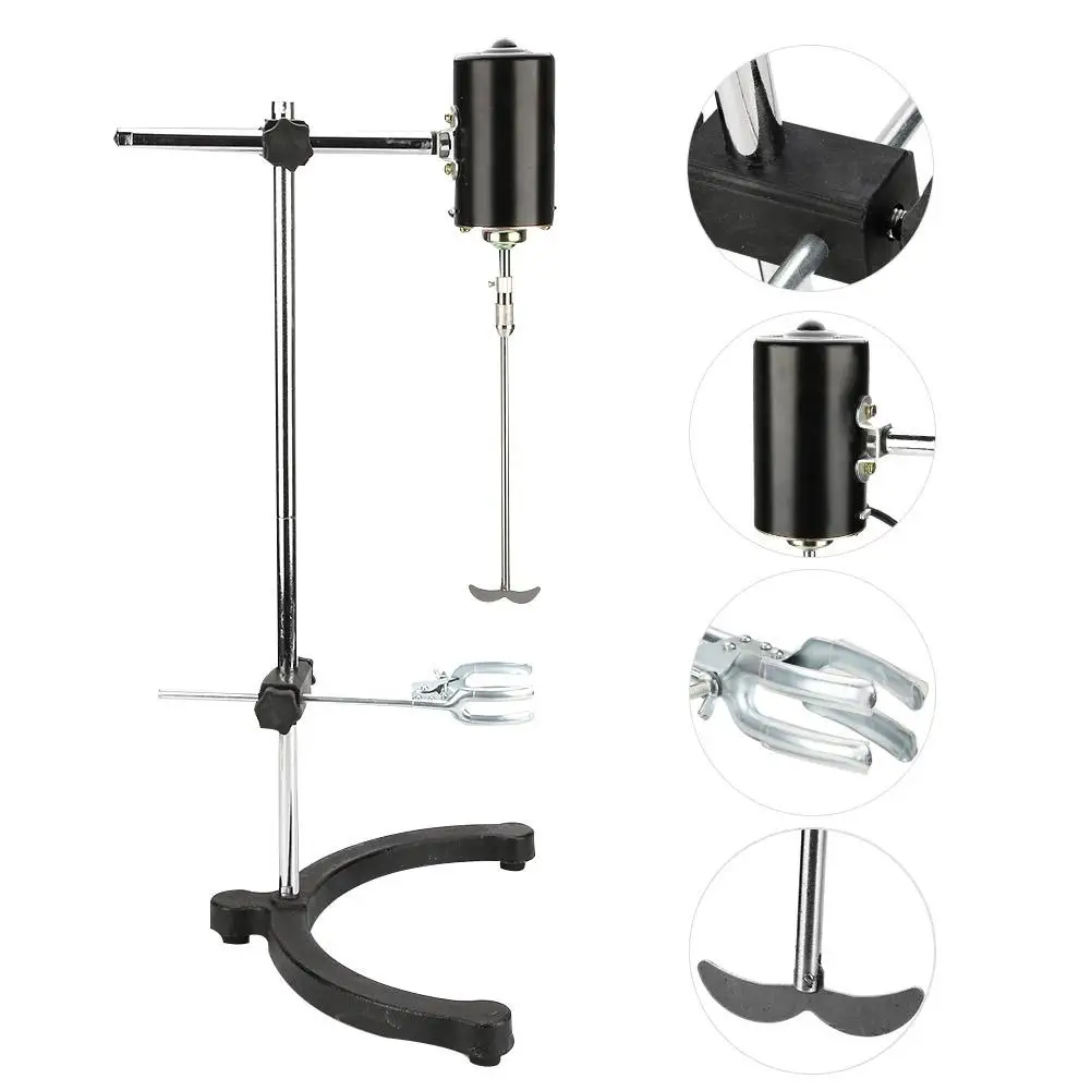 

car polisher 100W Electric Overhead Stirrer Mixer Variable Speed for Small Laboratory polishing machine