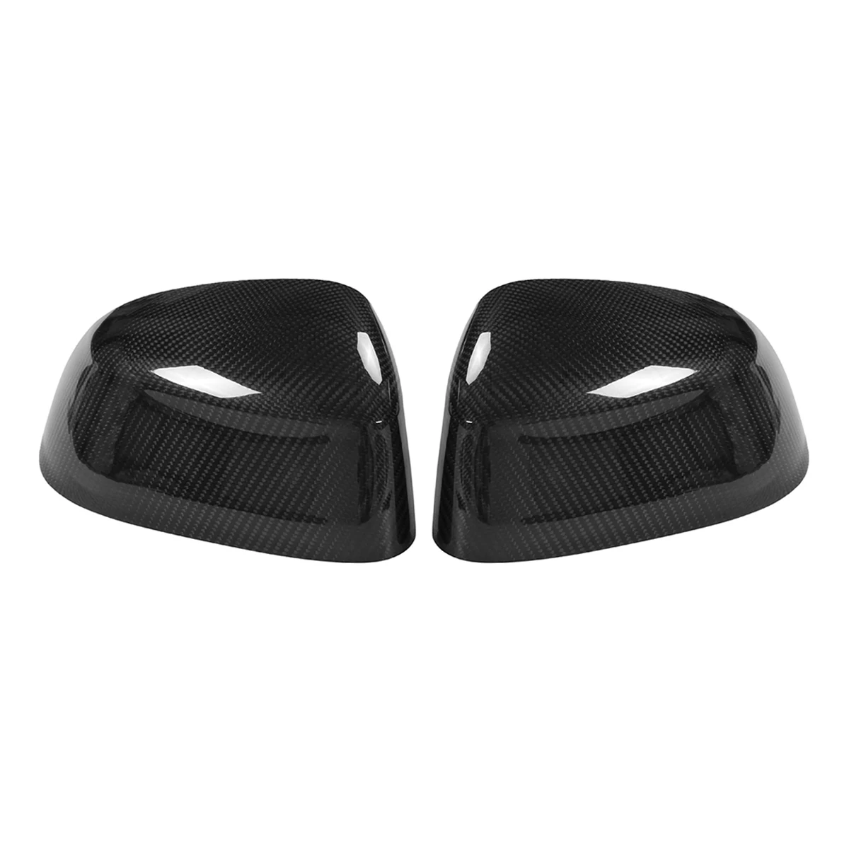 

1Pair Carbon Fiber Material Side Wing Mirror Cover Caps for BMW 2014-2018 X3 E83 X4 F26 X5 F15