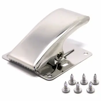 

Stainless Steel Fillet Clamp for Fish Cleaning Board Deep-jaw Fish Tail Clip WITH Mounting Screws Knife Bait Fishing Pliers To