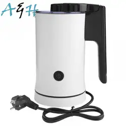 Молочная пена машина коммерческий автоматический миксер для взбивания пены для капучино 220 В ЕС Plug Подогрев молока