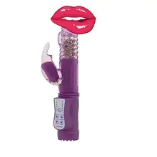 Rabbit Vibrator-Purple Consolator Dildo Vibrator