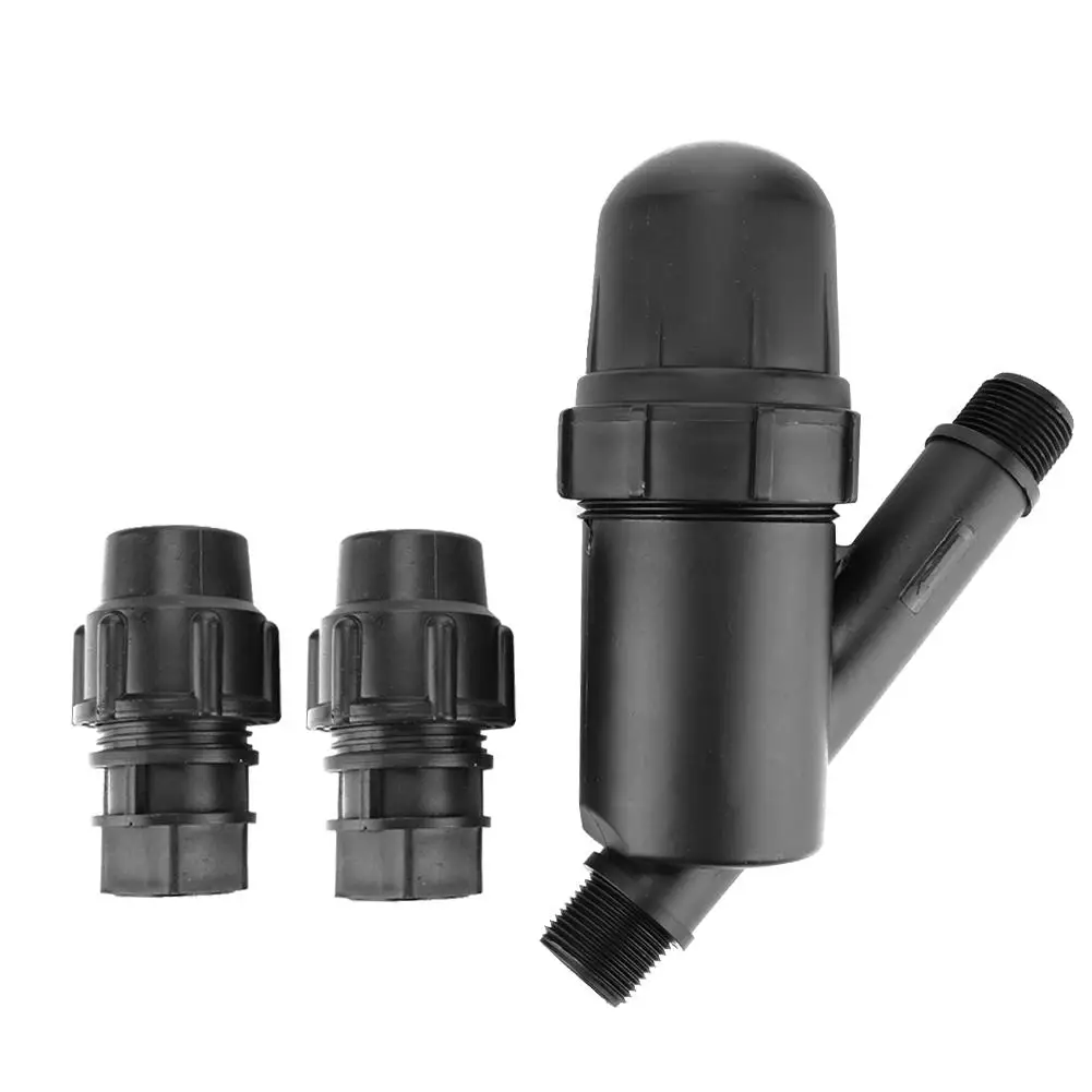 

20cm Disc Filter For Drip Irrigation Water Pool Pump with 2 Joints