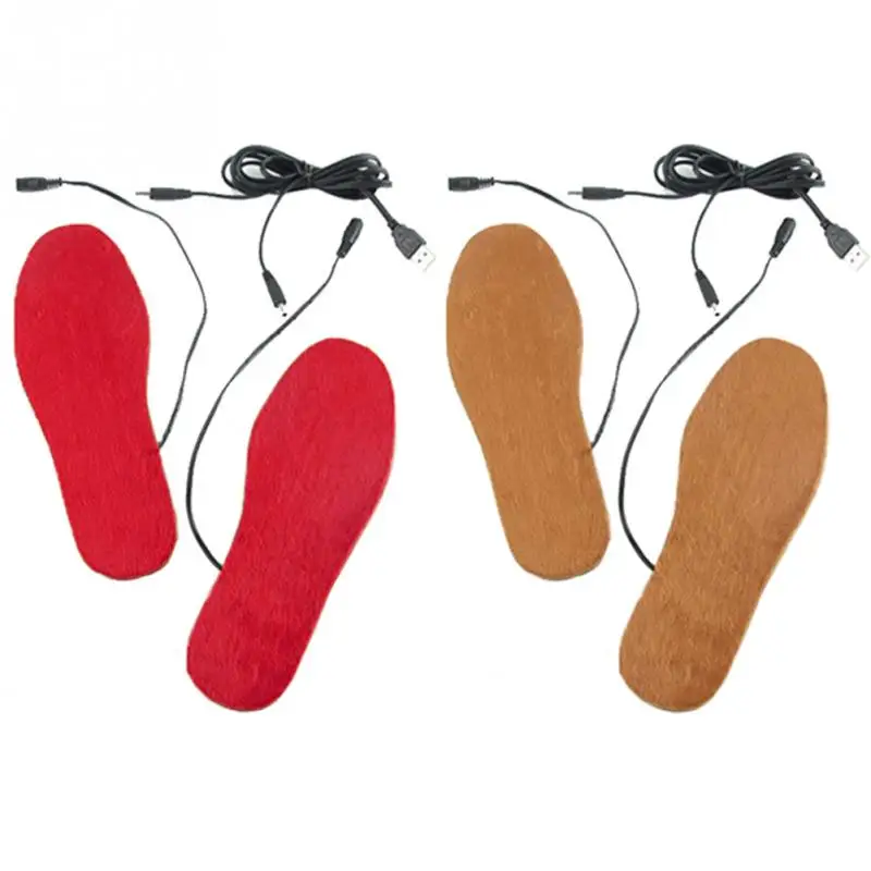 

Women Insoles Recycled Use USB Outdoor Sports Shoes Accessories 5V Ski Heated