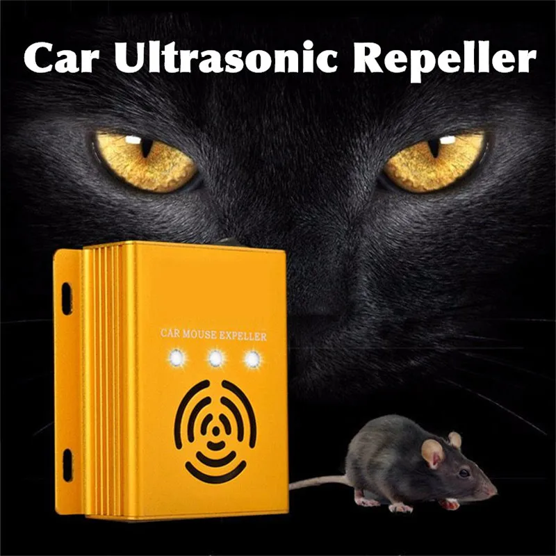 Car Ultrasonic Electronic Pest Control Rodent Rat Mouse Repeller Mice