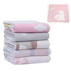 Детское шестислойное Марлевое Хлопковое полотенце детское маленький плед полотенце для новорожденных водопоглощающее купальное одеяло