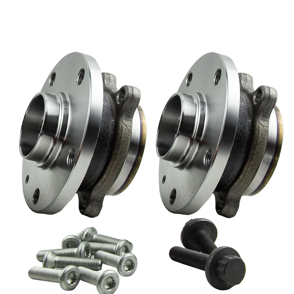 PAIR For VW Golf Passat Jetta EOS Skoda Front Rear Wheel Bearing Hubs