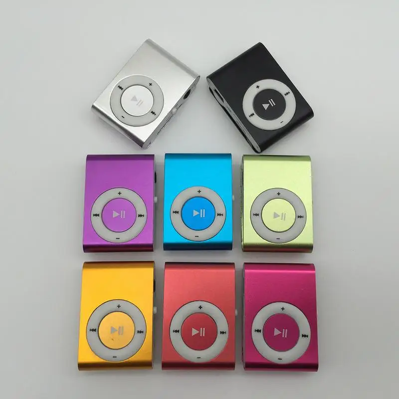 NEW Big Promotion Mirror Portable MP3 Player TF Card Mini Clip MP3 Player Waterproof Sport Mp3