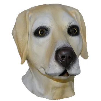 

high quality latex animal mask rubber play latex dog toy for adult
