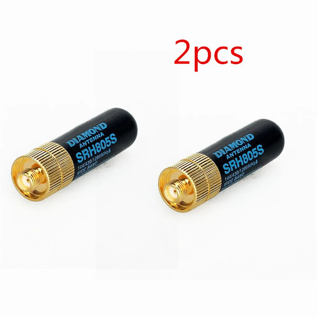 2 шт. 805S VHF UHF Антенна SMA F короткая антенна для Kenwood Baofeng UV 5R BF 888S H777 RT 82 Puxing|Рации| |