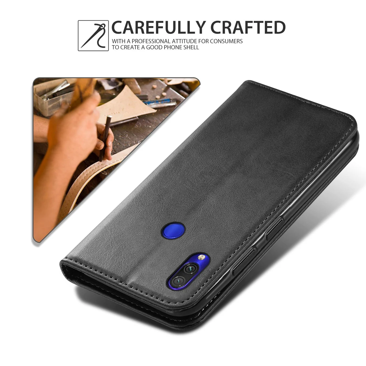 Для Xiao mi Red Note 7 флип чехол для телефона с держателем карт Xiaomi x 3/Red 6 Pro из