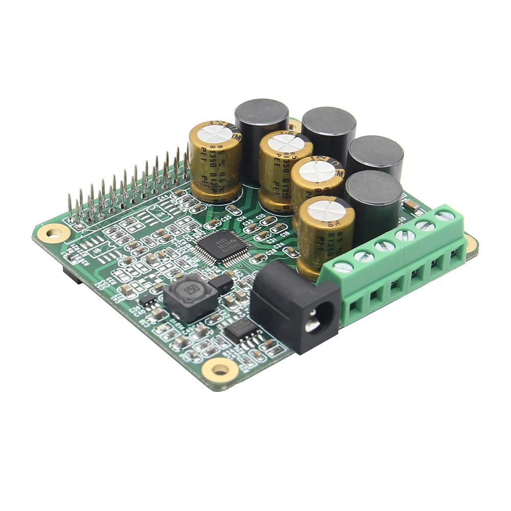 Клаит HIFI усилитель плата расширения аудио модуль для Raspberry Pi 3 Model B/Pi 2B/B + 25 Вт 12 20