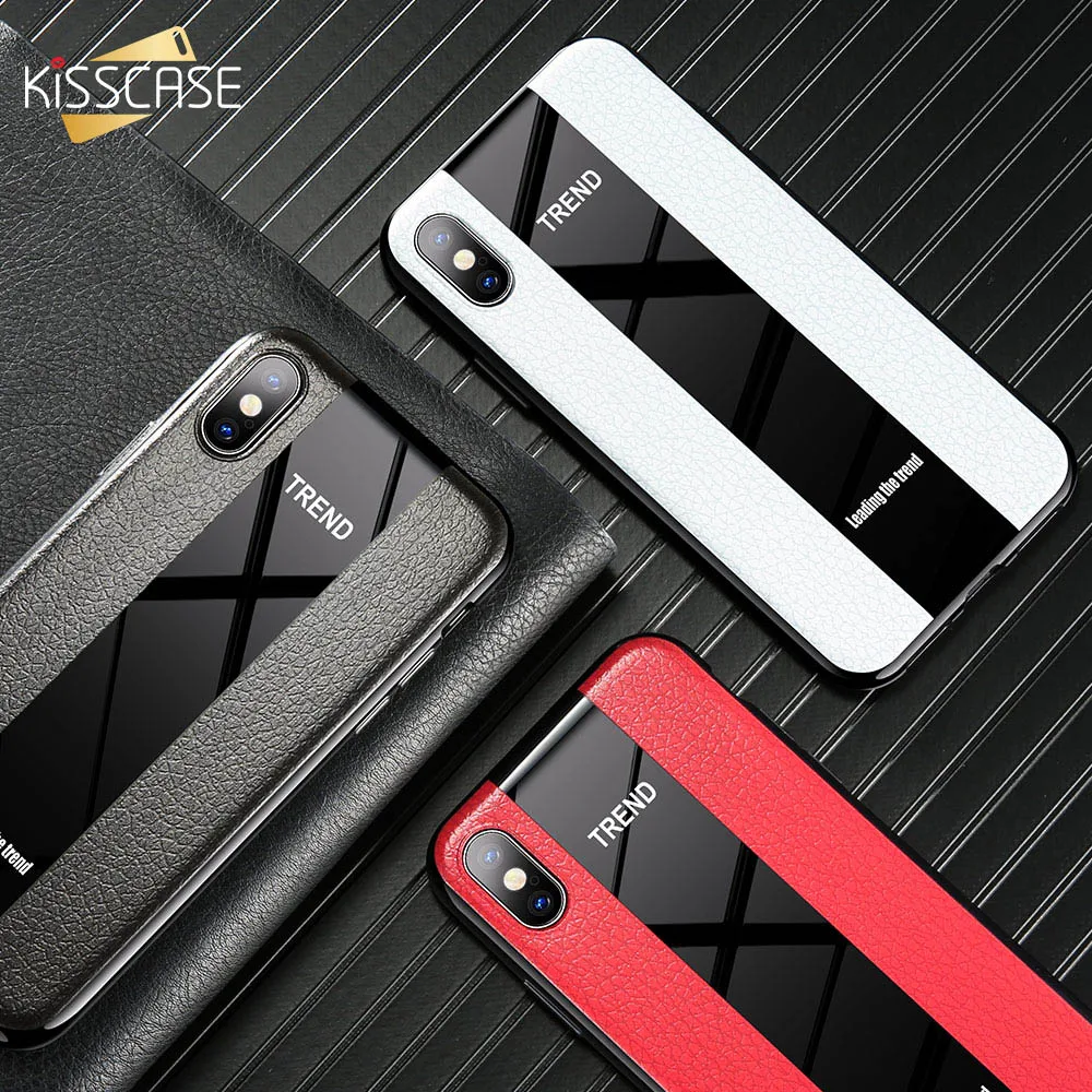 KISSCASE Business Case For iPhone X XR XS Max 8 7 Silicone TPU Phone Cases 6S 6 Plus Soft Cover Coque |