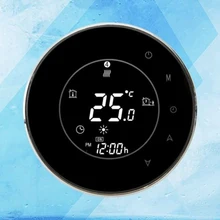 

BHT-6000-GBLW Smart Wifi Thermostat Energy Saving 7 Day Programmable Touchscreen Temperature Controller For Electric Heating
