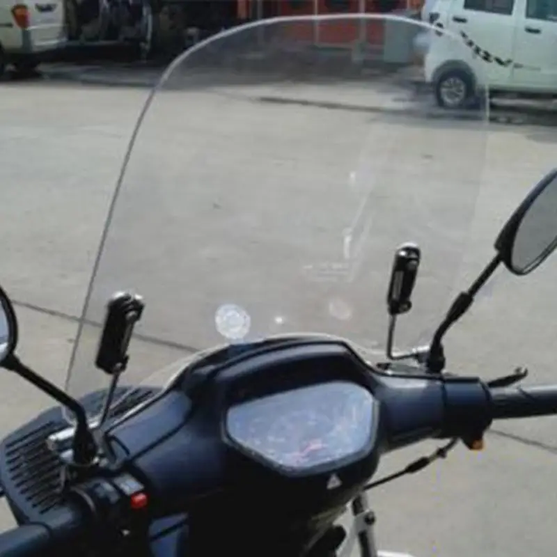 

Motorcycle Electric Vehicle Windshield Universal PC Windshield Injection Molded Thickening Windshield Motorcycle Accessories