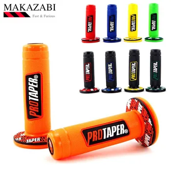 

Motorcycle Pro taper Handle Grip Motocross MX Grip For YAMAHA jog xj6 diversion f force l For KAWASAKI z1000sx tourer etc.