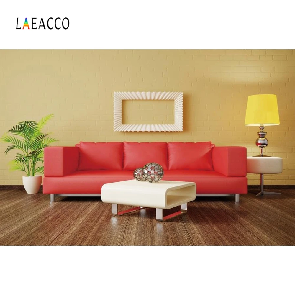 

Laeacco Modern Living Room Sofa Backdrop Vase Flower Photography Background Photographic Backdrops For Photo Studio