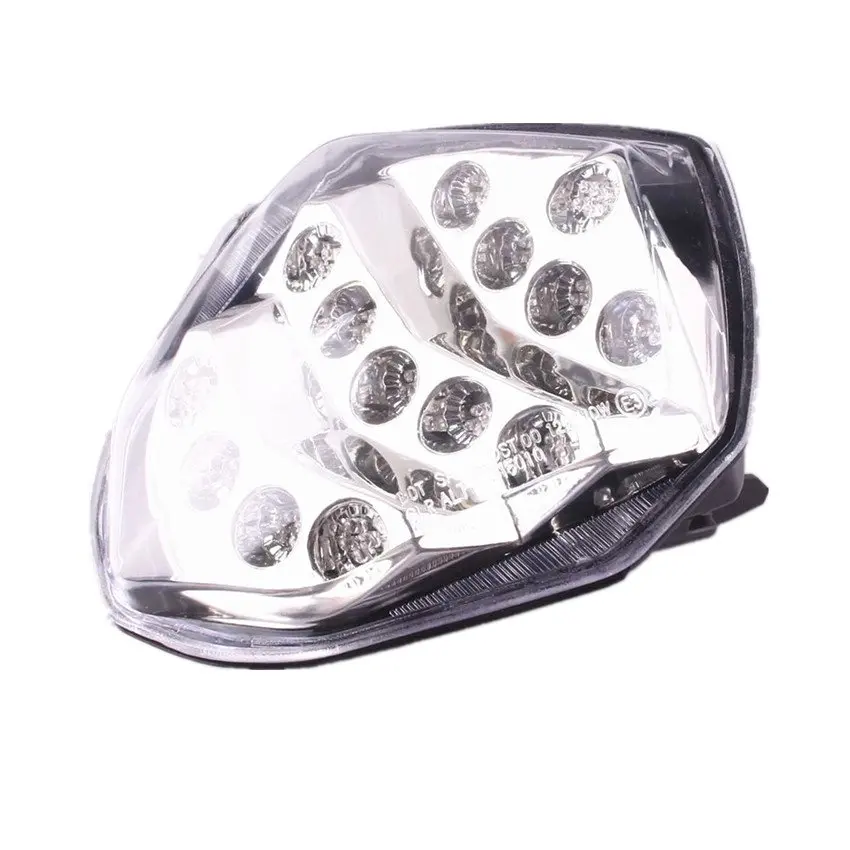 

Clear For Suzuki GSXR1000 K3 2003 2004 LED Integrated Turn Signal Brake Tail Light