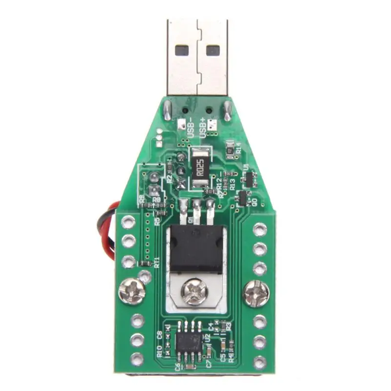 Новый 15 Вт RD промышленный класс USB Электронная нагрузка постоянный ток резистор