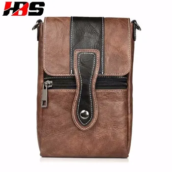 

Double Pockets Phone Case For Lenovo K3 K4 K5 K6 K7 K8 Plus S5 S8 S920 VIBE P1 P2 Zipper Pouch With Belt Shoulder Bag Cover