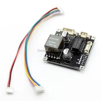 

POE Module board Power Over Ethernet 12V output IEEE802.3af/at compliant for Security CCTV Network IP Cameras
