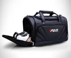 2018 большой Ёмкость мульти-функциональные Гольф Сумка с двойной подкладкой спортивные сумки черный Цвет гольф мешок одежды FT23