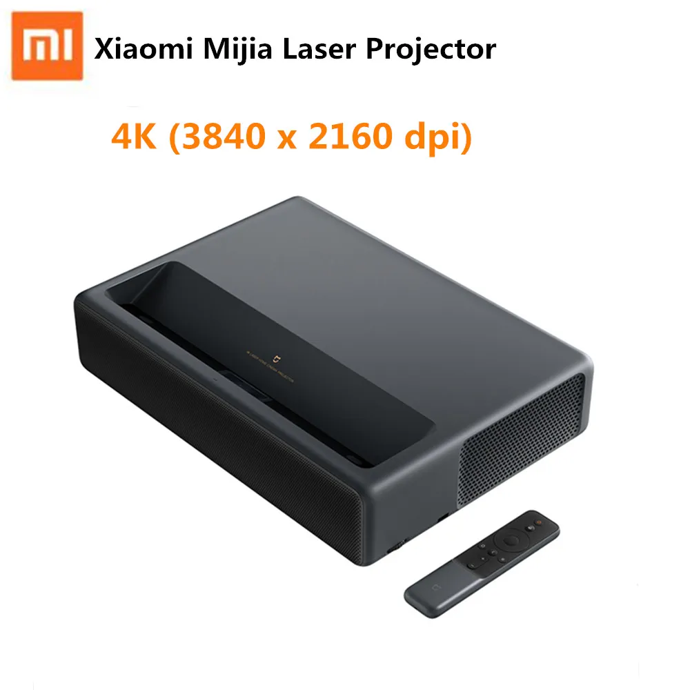 

Xiaomi Mijia Laser Projector Projection TV Full HD 4K 1500ANSI Home Theater Android 6.0 5000Lumens 2G RAM 16G 3D Projector