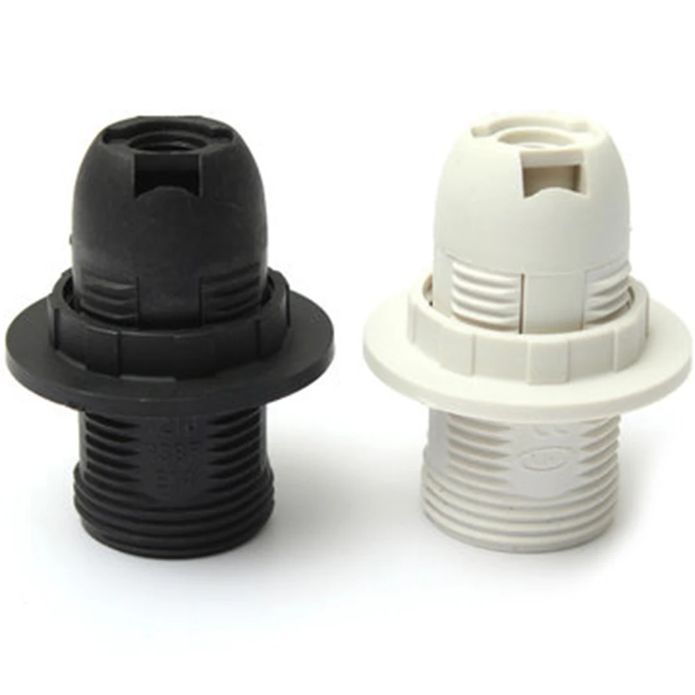 

Black/White E14 Light Bulb Adapter Converter Holder Lamp Pendant Socket Base
