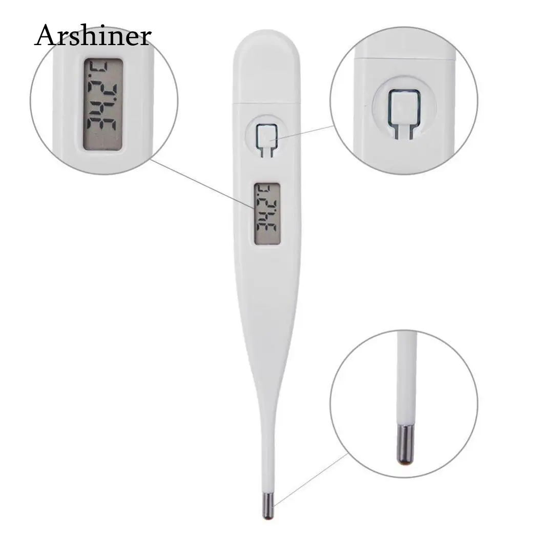 Электронный цифровой измерительный инструмент для детей, младенцев, детей, уход за ртом, взрослая температура тела, ЖК-термометр