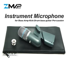 ZMVP Профессиональный BETA56T супер кардиоидный динамический BETA56 инструмент микрофон для бас усилитель удар Toms Snare барабаны ударные