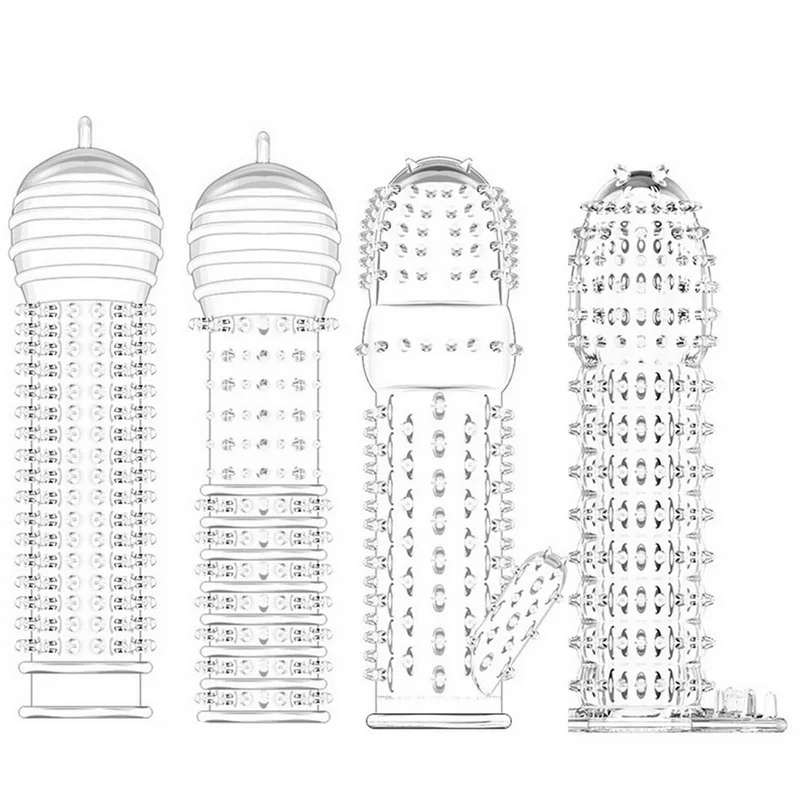 Презерватив для пениса, рукав для мужчин, стимуляция точки G, задержка эякуляции, частицы многоразового использования, презервативы для