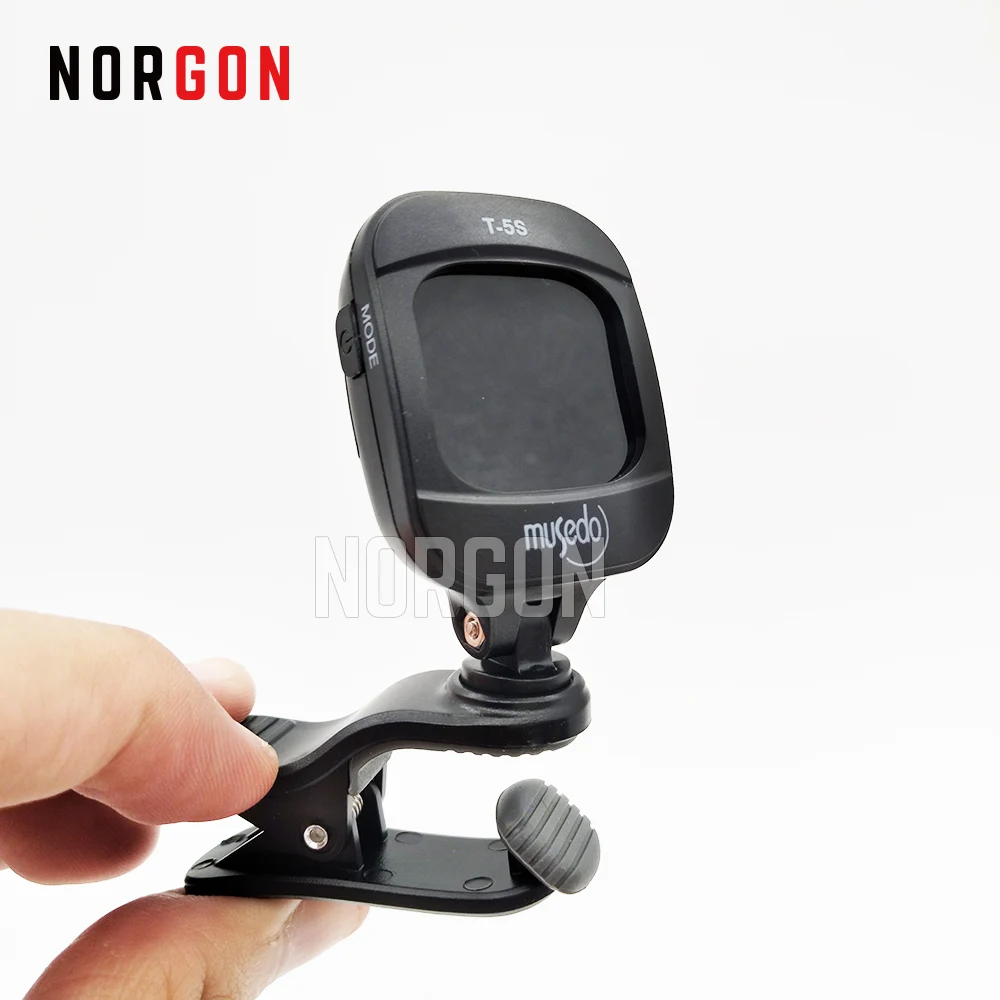 musedo t-5s clip-on-tuner lcd anzeigen tuner für gitarre bass violine