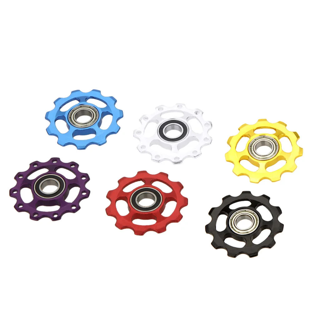 

Aluminum Alloy 11T Guide Roller Bicycle Shifters Rear Switch Rollers Speed Switch MTB Mountain Bike Rear Derailleur Wheel