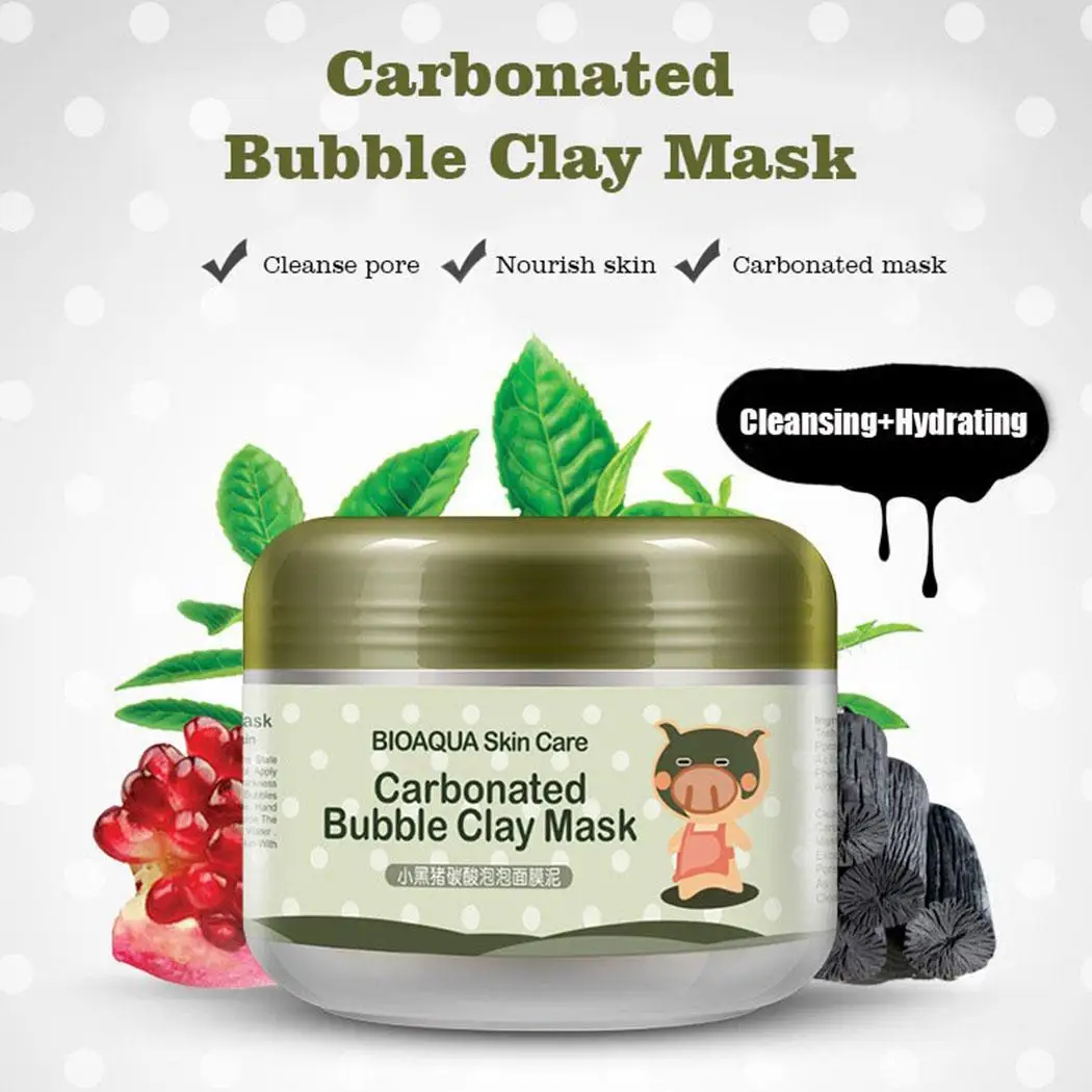 

Bubble Carbonated Sleeping Mask Moisturizing Deep China 3 years Cleansing Clay Mask Cleaning, General Face
