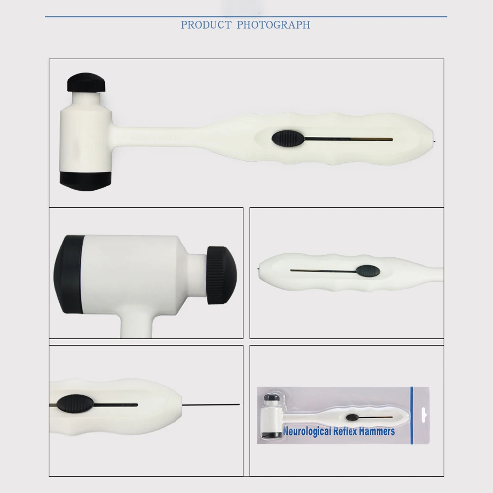 1 шт Многофункциональный диагностический неврологический рефлекторный молоток медицинский перкуссионный молоток здоровый уход с выдвижными нитями
