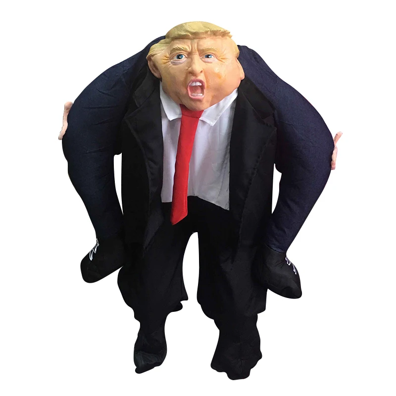 Полный Трамп брюки Для мужчин Косплэй одежда ездить мои костюмы талисмана нести новинка игрушки Хэллоуин вечерние Наряжаться весело