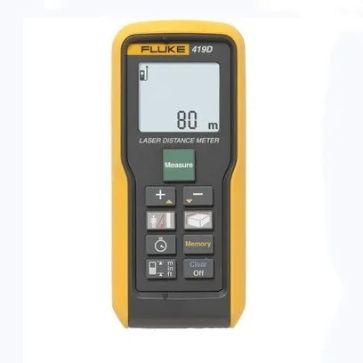 Лазерный дальномер Fluke 419D 80 м/260 футов макс.!! Совершенно новый! F419D | Инструменты