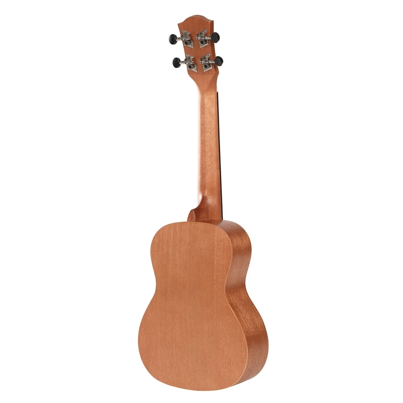 ABGZ-концертная укулеле, 23 дюйма, УКУ, 4 струны, гитара из красного дерева, шея для детей, взрослых, Цветочная лоза