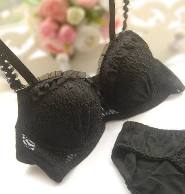 Free shipping 2014 new arrival, candy-colored lace push up sexy bra set, white, blue, pink brassiere & bra brief sets 15